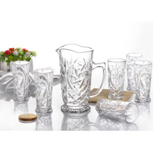 7PCS Engraved Water Glass Drinking Set (GB12038)